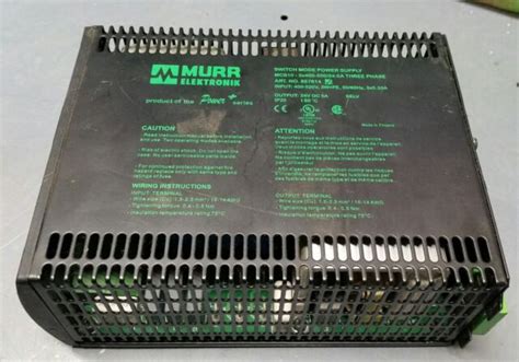 Murr Elektronik Mps X V Power Supplies Vdc Ebay