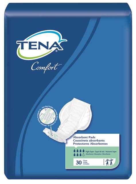 Tena® Comfort™ Night Super Pad Bowers Medical Supply