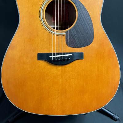 Yamaha FG5 Red Label Dreadnought Acoustic Guitar Reverb Canada