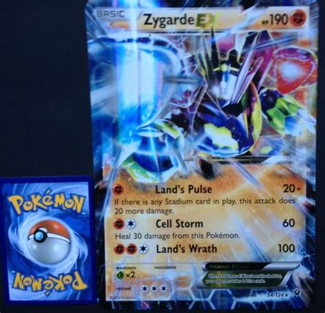 Pokemon Zygarde Card Ex