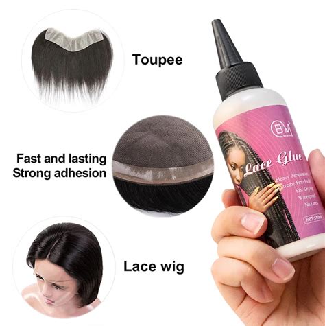 5 Oz Waterproof Lace Wig Glue Private Label Strong Hold Water Proof Lace Glue Wig Adhesive Buy