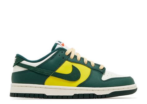 Wmns Dunk Low Noble Green Nike Fd0350 133 Sailopti Yellowpicante Rednoble Green