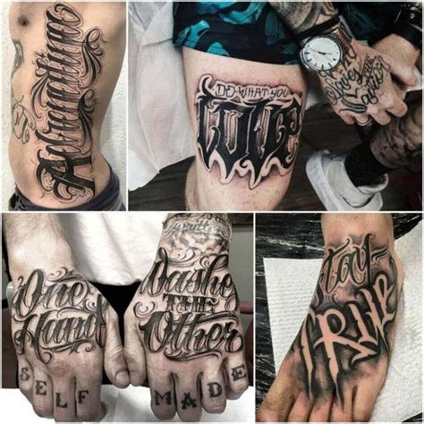 Tattoo Script and Writing - 5 Tips for Successful Script Tattoos ...