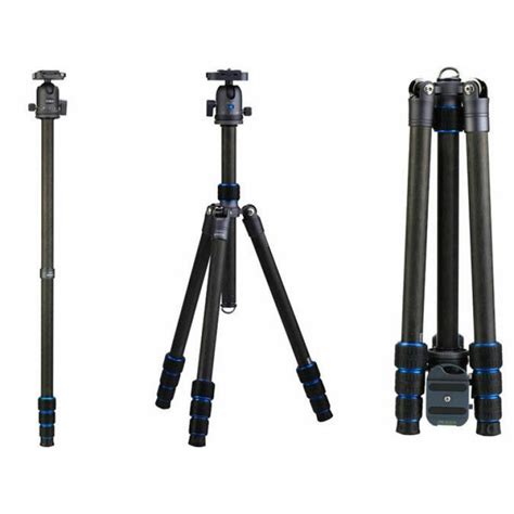 Professional Photography Videography Carbon Fibre Tripod Monopod Kit M