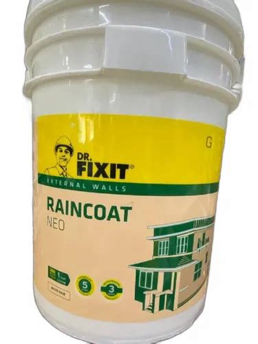 Dr Fixit Raincoat Neo Waterproofing Chemical Packaging Size L At