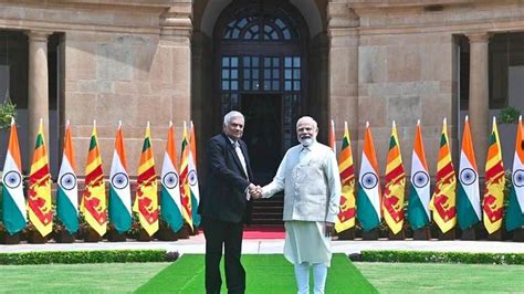 India Sri Lanka Unveil Vision For Deeper Economic Ties Fulfilling