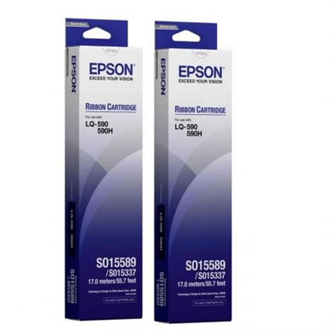 Epson Original Ribbon LQ 590 2 Unit