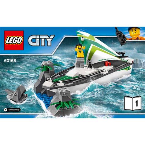 LEGO Sailboat Rescue Set 60168 Instructions | Brick Owl - LEGO Marketplace