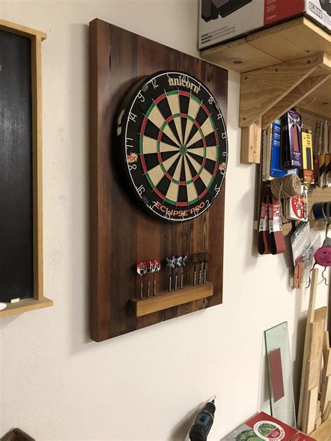 Rustic Dartboard Cabinet Plans