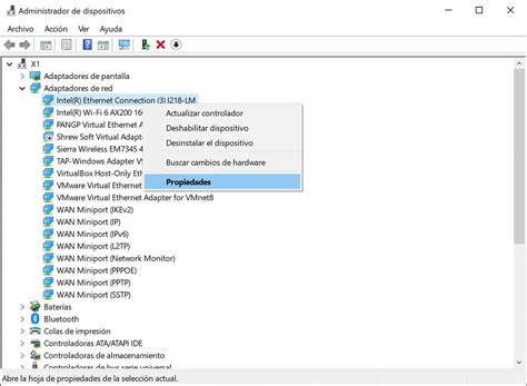 Cómo actualizar la tarjeta de red Ethernet y adaptador WiFi en Windows