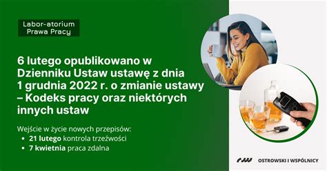 Blog Prawa Pracy Kancelaria Ostrowski I Wsp Lnicy Wiemy Kiedy Wejd