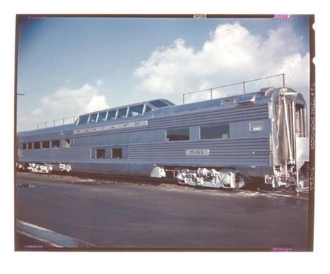 Atchison Topeka And Santa Fe Pleasure Dome Lounge Car Kansas Memory