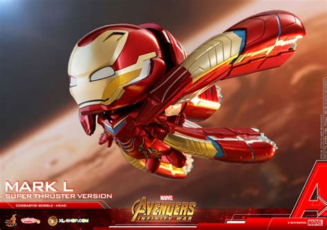 Hot Toys Cosb Avengers Infinity War Iron Man Mark L Super Thruster Version Cosbaby