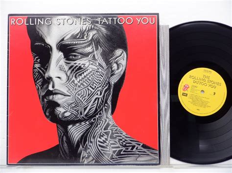 【やや傷や汚れあり】the Rolling Stones ザ・ローリング・ストーンズ 「tattoo You 刺青の男 」lp（12インチ） Rolling Stones Records