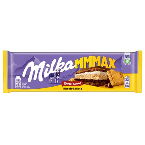 Tablete De Chocolate De Leite Bolacha Milka Emb 300 Gr