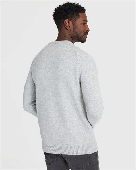 Heather Gray Crew Neck Sweater Heather Gray Crew Neck Sweater True Classic