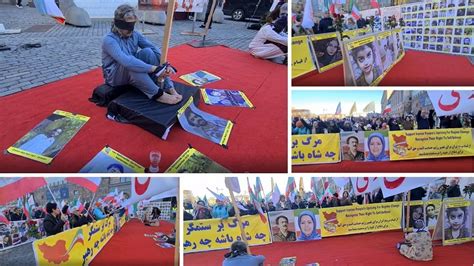 Sweden StockholmNovember 12 2022 Iranian Resistance NCRI And MEK