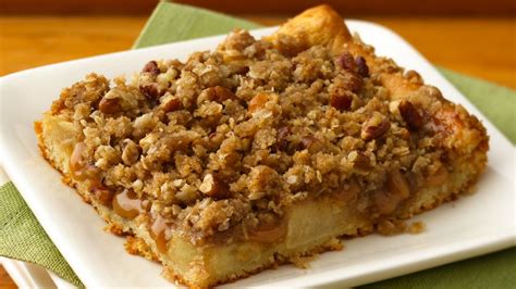 Caramel Apple Streusel Bars Recipe From