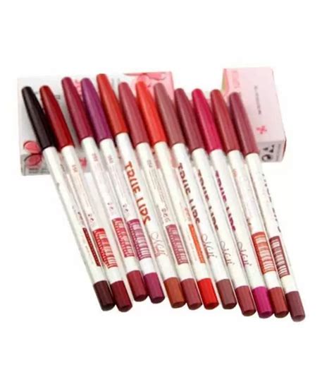 Menow Lip Liner Set True Lips 12 Color Lip Pencil