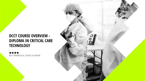 DCCT Course Overview Diploma In Critical Care Technology