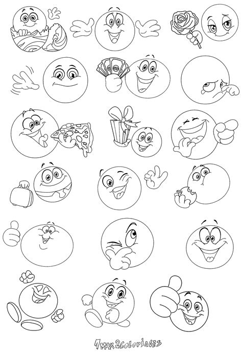 Coloriage De Smiley A Imprimer Gratuit Haut Coloriage Hd Images Et