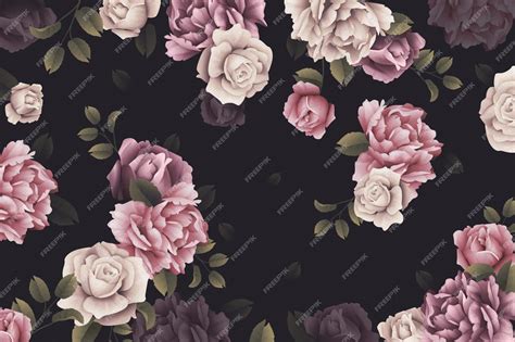 Vintage Floral Wallpaper Background Atelier Yuwa Ciao Jp