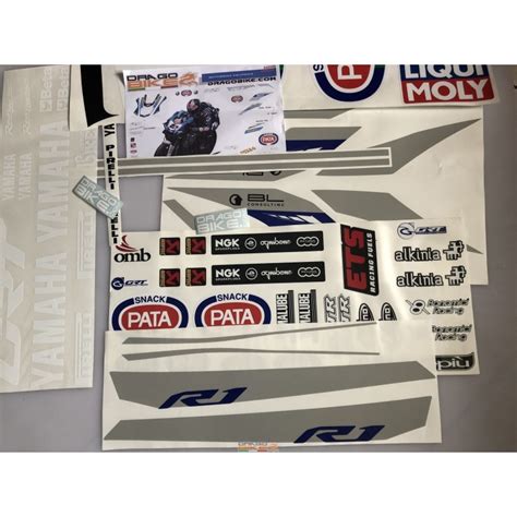 Motorbike Stickers Replica Yamaha SBK 2019