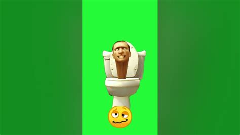 Skibidi Toilet Green Screen Skibidibopyesyesyes Youtube