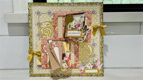 Anna Griffin Recap From Live Annalise Collection Scrapbook Layout For