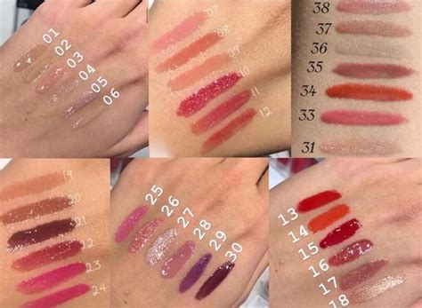 Swatches D Hydra Lipgloss Kiko Idee Per Il Trucco Rossetto Gloss