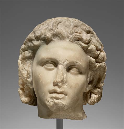 Portrait Of Alexander The Great Getty Museum