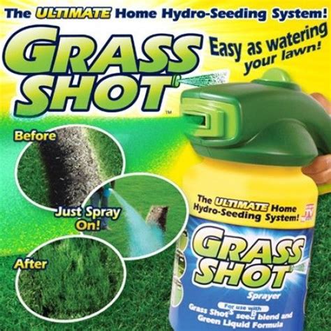 Grass Shot By Bulbhead The Ultimate Home Hydro Seeding System Liquid