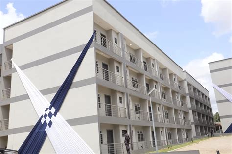 President Akufo Addo Commissions New Police Barracks At Kwabenya