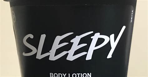 All Things Lush Uk Sleepy Body Lotion