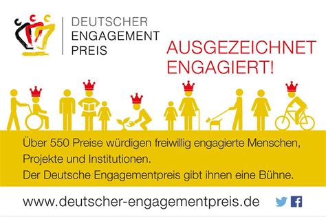 Bmfsfj Deutscher Engagementpreis Online Abstimmung F R