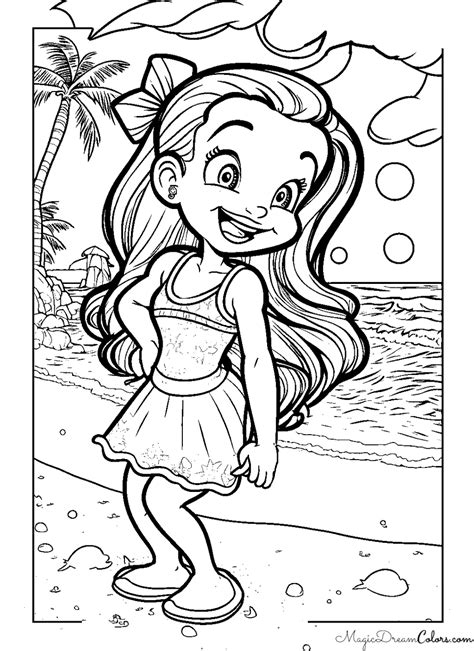 Arielle Coloring Pages Printable MagicDreamColors