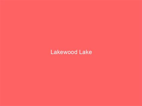 Lakewood Lake Nc Information And Guide Lakefront Home Finder