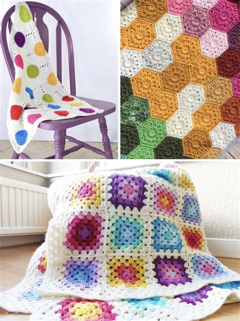 Beautiful Granny Square Patterns For Blankets This Is Crochet