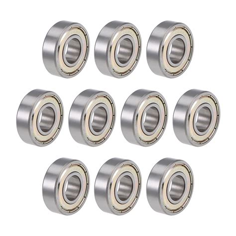 Unique Bargains 10pcs 6202ZZ Deep Groove Ball Bearings Z2