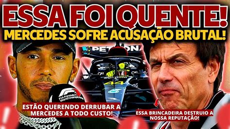 DECLARAÇÃO CHOCANTE DE LEWIS HAMILTON MERCEDES EM APUROS NA F1