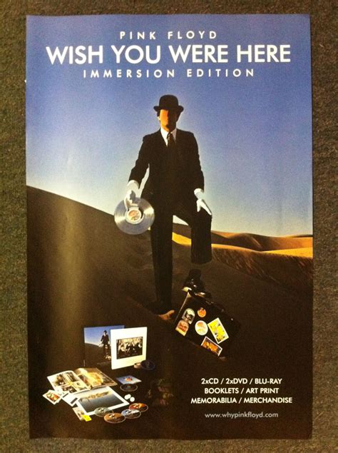 Pink Floyd Wish You Were Here Version 2 Promotional Poster