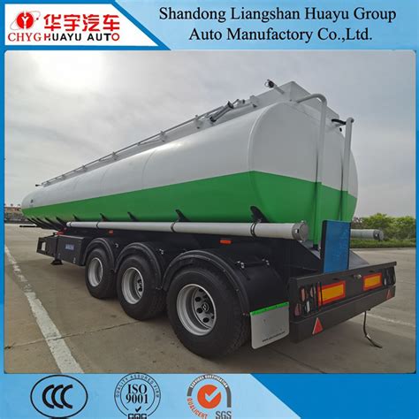 3 Axle 35 45ton 40000 Liters Carbon Steel Stainless Steel Crude Liquid