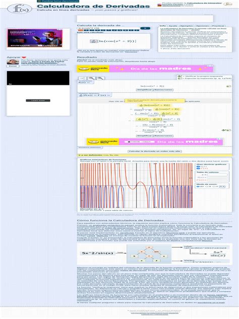 Calculadora de Derivadas - ¡Con Pasos! 4 | PDF 
