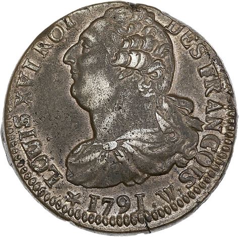 France Louis XVI Constitution 2 sols FRANÇOIS 1791 W Catawiki