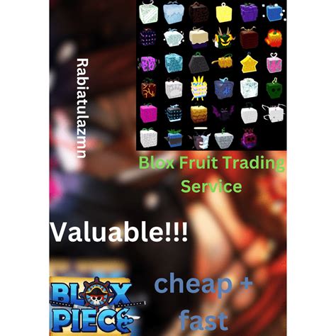 Blox Fruit Trading Service Lvl Only Shopee Malaysia