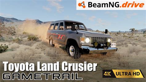 Toyota Land Cruiser Off Roading In Beamng Drive With Logitech G