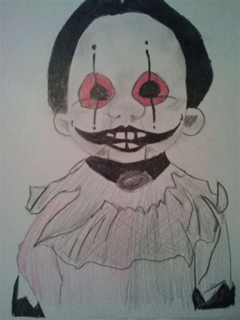 Creepy Doll Drawing by xXanimetenshiXx on DeviantArt