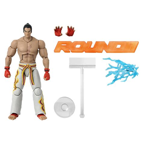 Boneco Bandai Game Dimensions Tekken Kazuya Mishima Atacado Collections