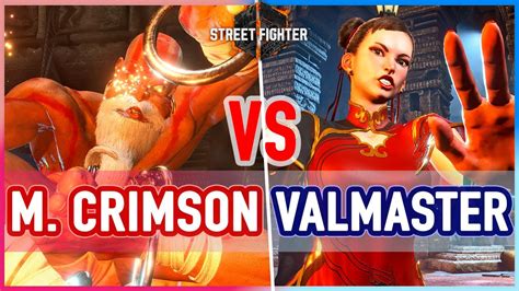 Sf Mister Crimson Dhalsim Vs Valmaster Chun Li Street Fighter