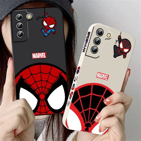 Funda de teléfono de los Vengadores de Marvel Spider Man 3 para Samsung